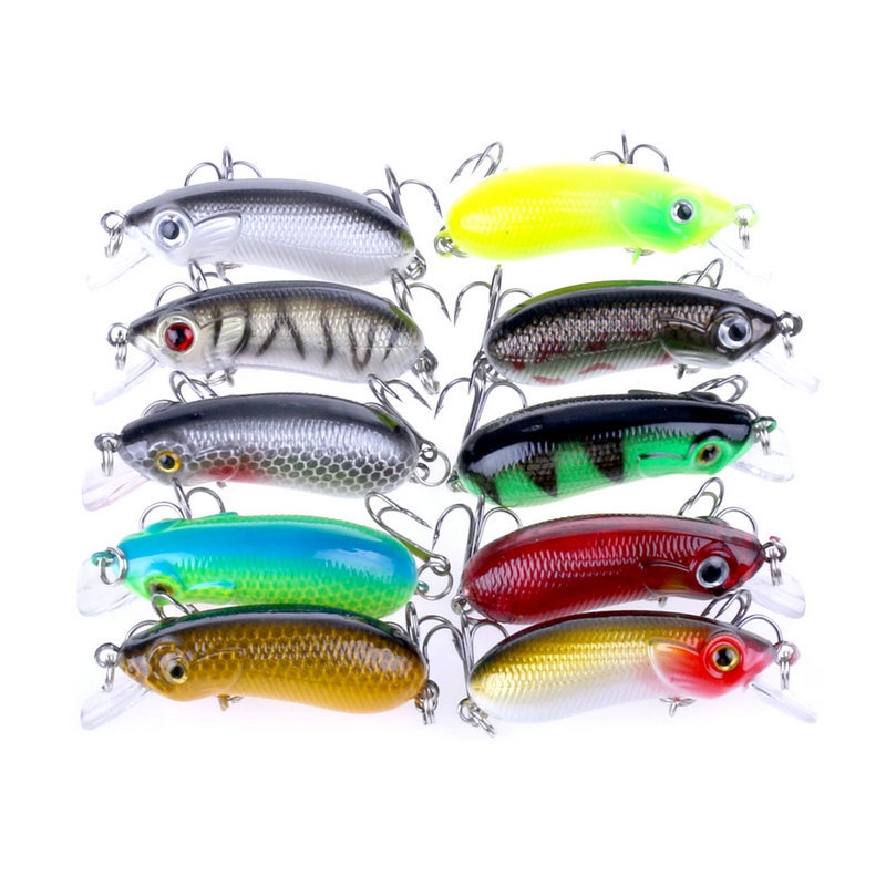 Mồi câu lure CC50 6cm/10gr Docaulure25 mồi giả cc50 câu lure lưỡi ba tiêu sắc bén, chuyên lure, lóc, chim, trê siêu nhạy