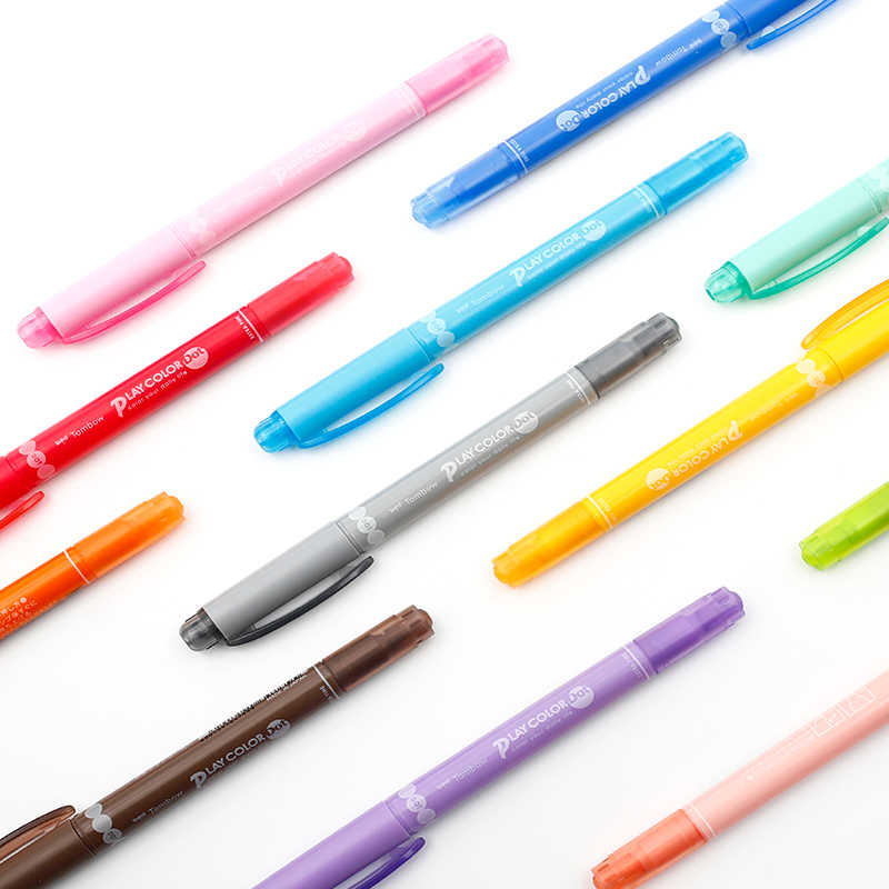 [HCM]BÚT MARKER TRANG TRÍ 2 ĐẦU TOMBOW PLAY COLOR DOT