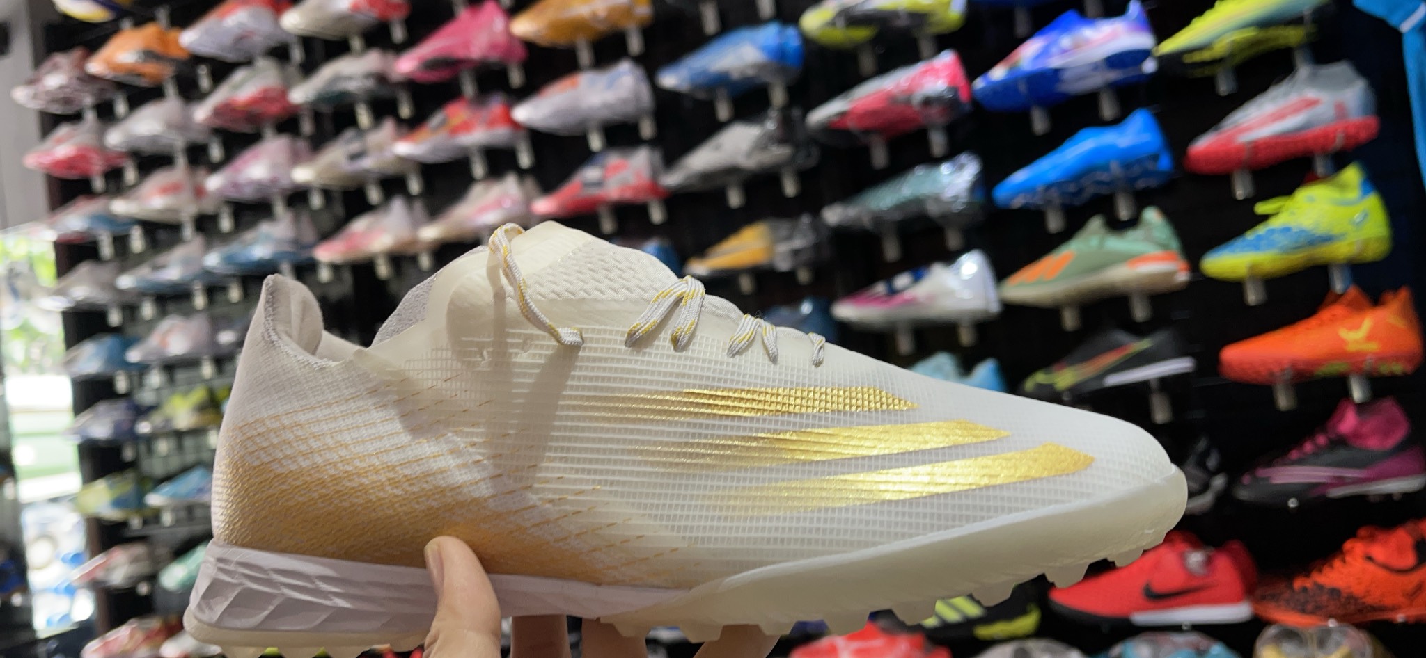 Giày adidas X Ghosted.1  Màu trắng đỏ - trắng đồng