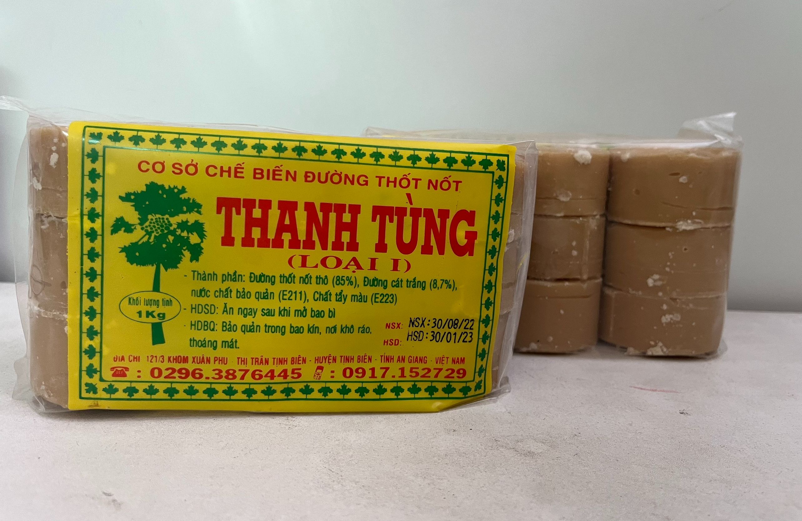 Đường thốt nốt Thanh Tùng 1Kg (Loại 1)