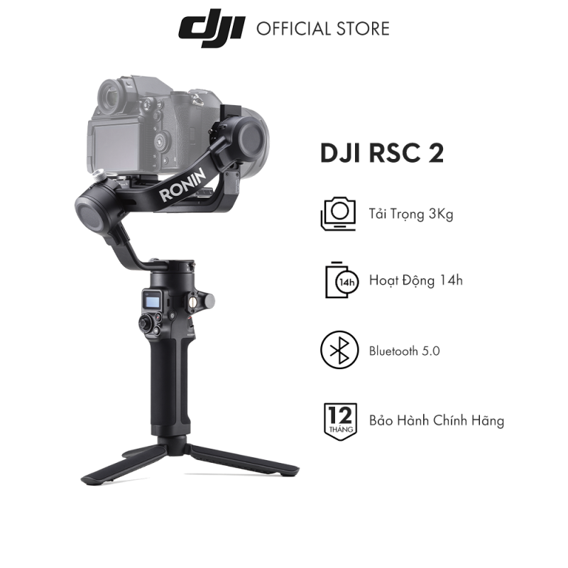 DJI RSC 2 Pro Combo - Gimbal Chống Rung Ronin RSC 2 Pro Combo cho Máy Ảnh Hàng chính hãng Bảo hành 12 tháng