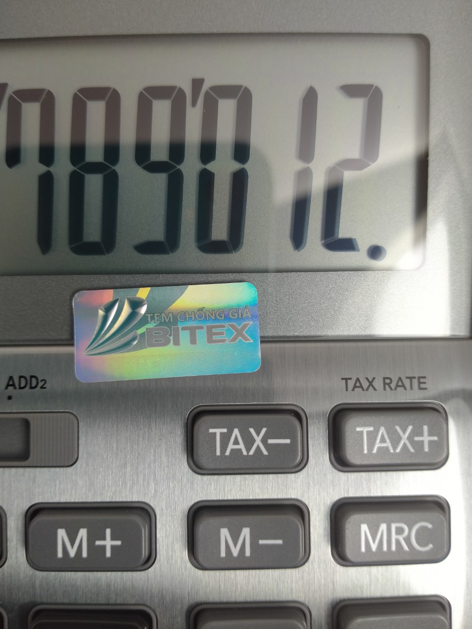 MÁY TÍNH BÀN CASIO DF-120FM