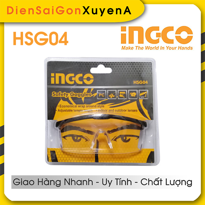 Kính mát kính bảo hộ INGCO HSG04 - Ngô Gia Tools