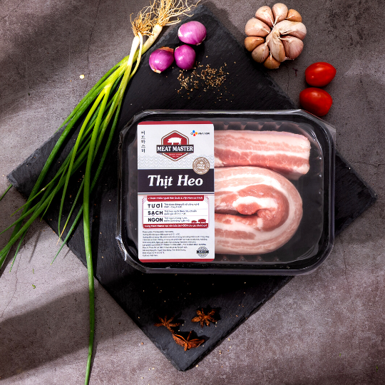 Ba rọi heo Meat Master ( 400G ) - Thịt heo mát ngon, mềm mọng, ngọt thịt