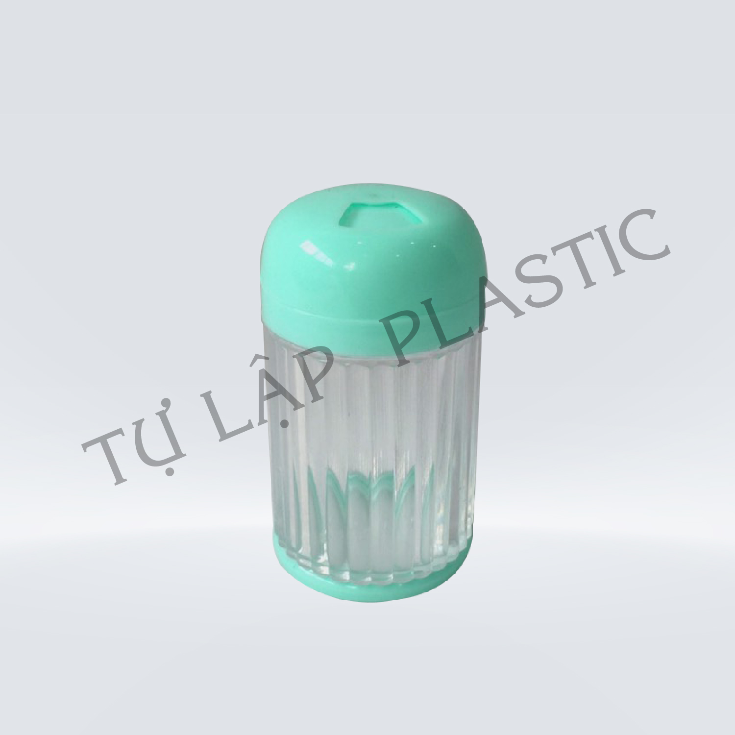 Hủ đựng Tiêu Sọc TỰ LẬP - 4.6X4.6X8.6XCM