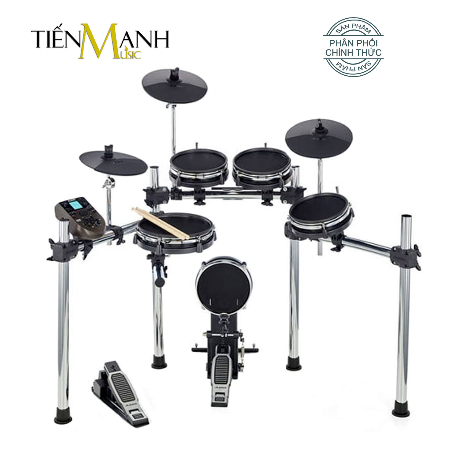 Trả góp 0% Chính Hãng Mỹ Bộ Trống điện tử Alesis Surge Mesh 8 Piece