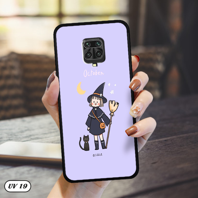 Ốp Xiaomi Redmi Note 9S lưng nhám -ngộ nghĩnh