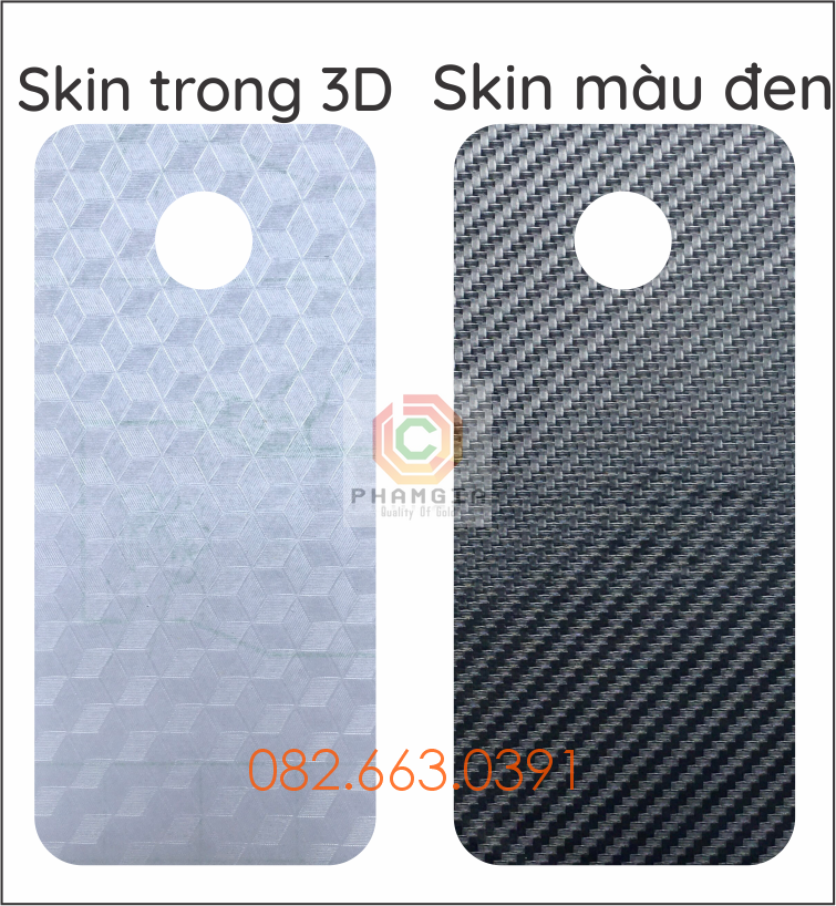 Miếng dán mặt lưng skin carbon Nokia C20