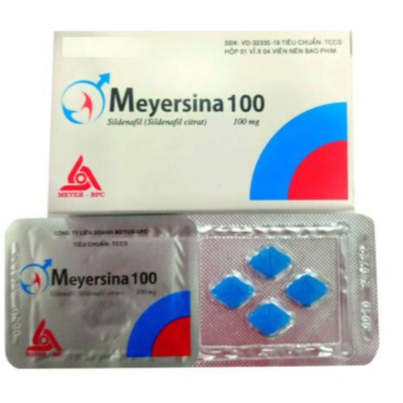[HCM] Tăng cường sức khỏe nam giới Meyersina 100 (Hỗ trợ rối loạn cương dương )
