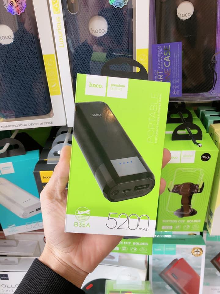 PIN DỰ PHÒNG HOCO B35A ENTOURAGE MOBILE DUNG LƯỢNG 5200mAh