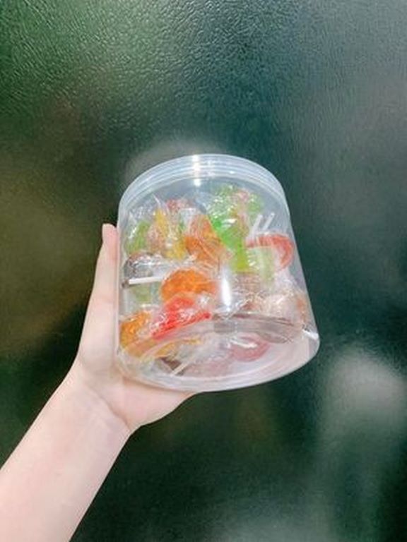 Kẹo Mút Xí Muội Vị Trái Cây - Siêu Ngon 5 Cây