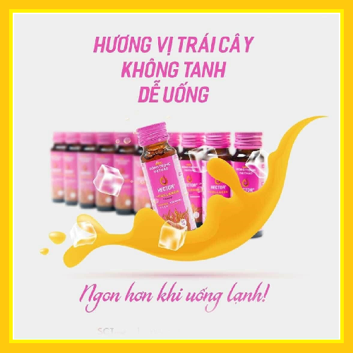 Nước đông trùng hạ thảo Hector collagen (Hộp 10 chai x 50ml)