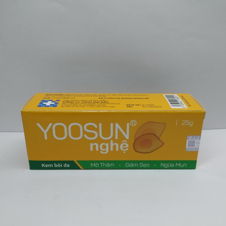 Yoosun kem Nghệ - Tuýp 25g