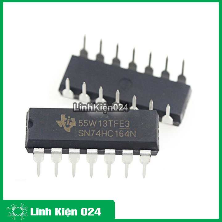 Combo 5 ic 74HC164 cổng si tốc độ cao DP16/SOP16
