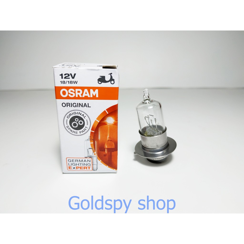 Bóng đèn xe máy OSRAM 18W , 35W - Bóng Halogen Chân M5