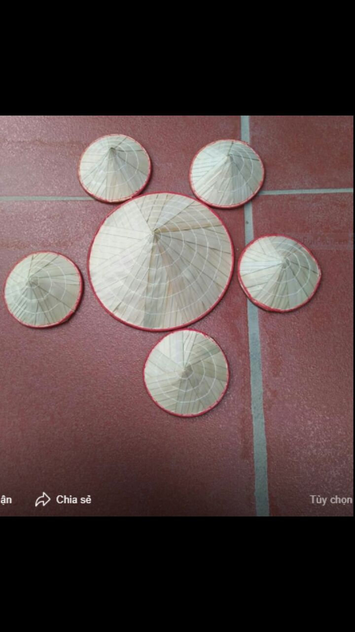 Nón lá trẻ em 30cm