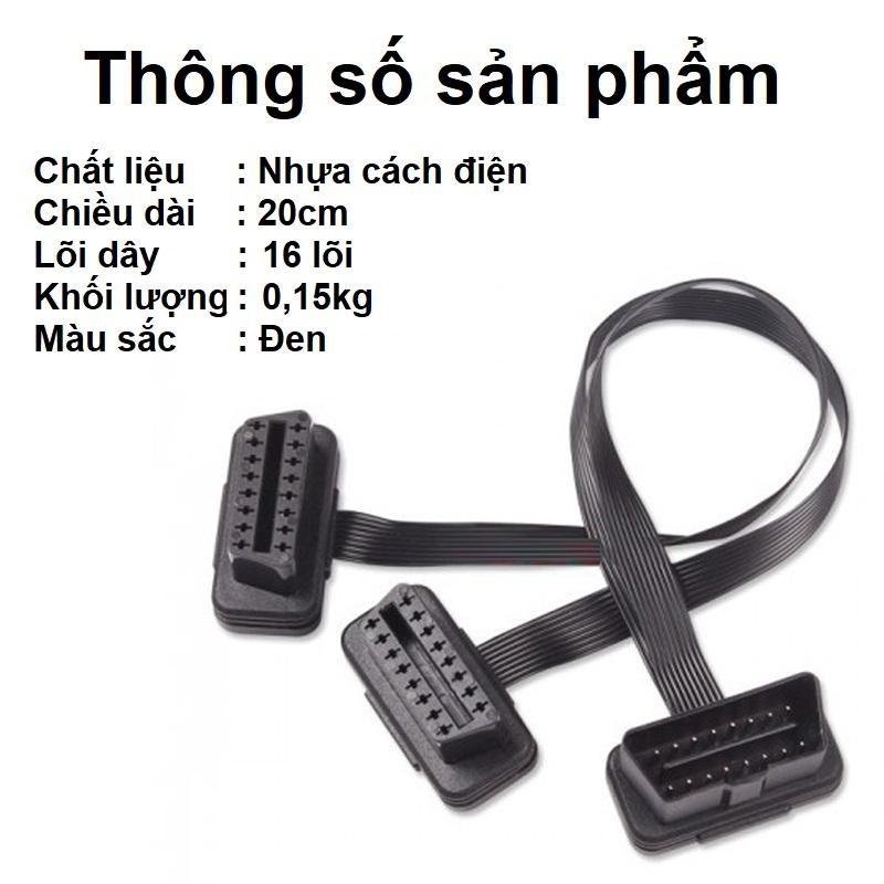 Dây chia cổng OBD 2 cho xe hơi