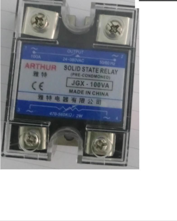 Rơ le bán dẫn Arthur Relay bán dẫn Arthur Solid state relay Arthur SSR Fotek ARTHUR 100VA 100DA