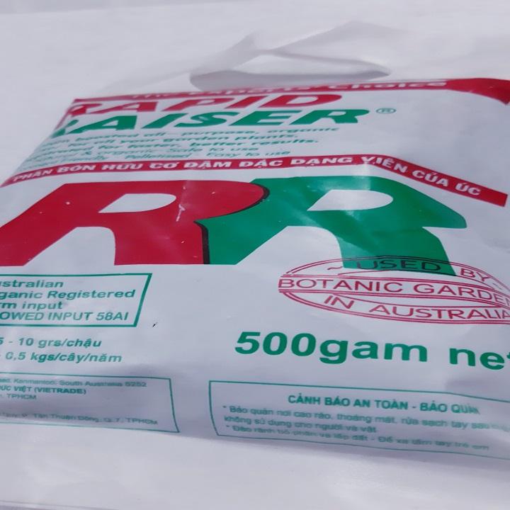 PHÂN HỮU CƠ TAN CHẬM RAPID RAISER - gói 500 gram