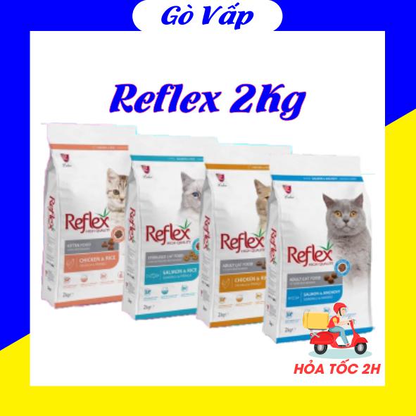 [Hoàn Tiền 10%] Hạt Reflex 2kg - thức ăn dinh dưỡng cho mèo