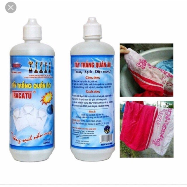 Tẩy Ố Mốc Quần Áo 500Ml