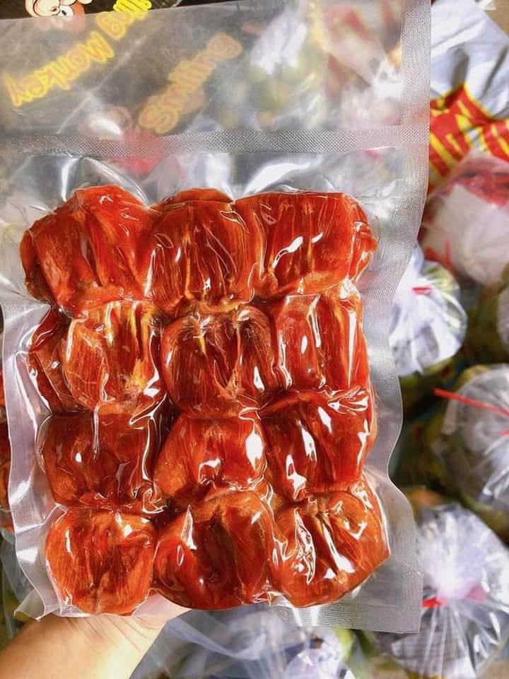 500g Hồng chẻ sấy dẻo - Đặc sản Đà Lạt