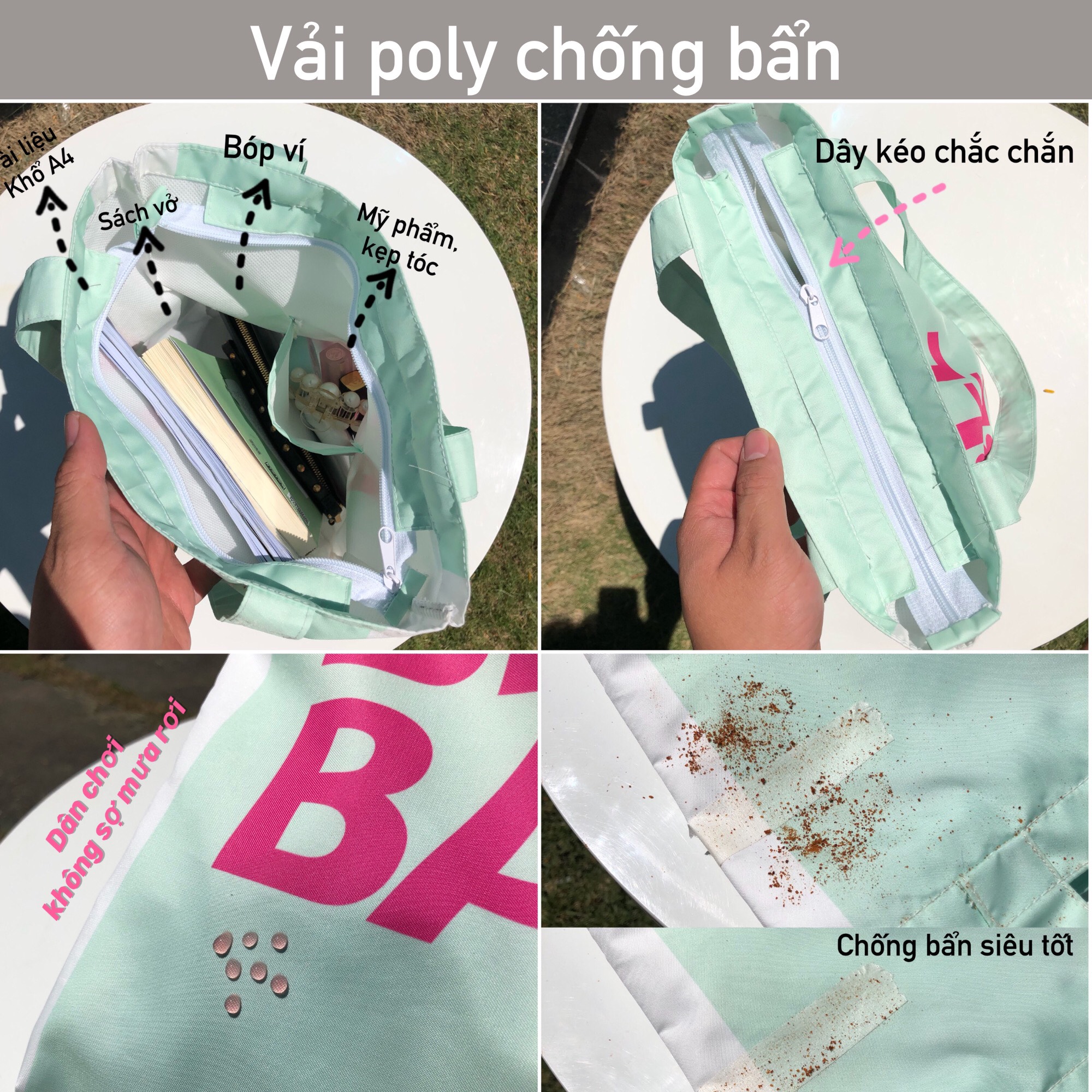 [ COMBO QUÀ TẶNG BẠN GÁI SIÊU VIP ] TÚI TOTE, TÚI VẢI CANVAS, POLY THIẾT KẾ THỜI TRANG