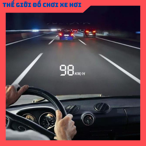 Hiển thị tốc độ trên kính lái – HUD A100