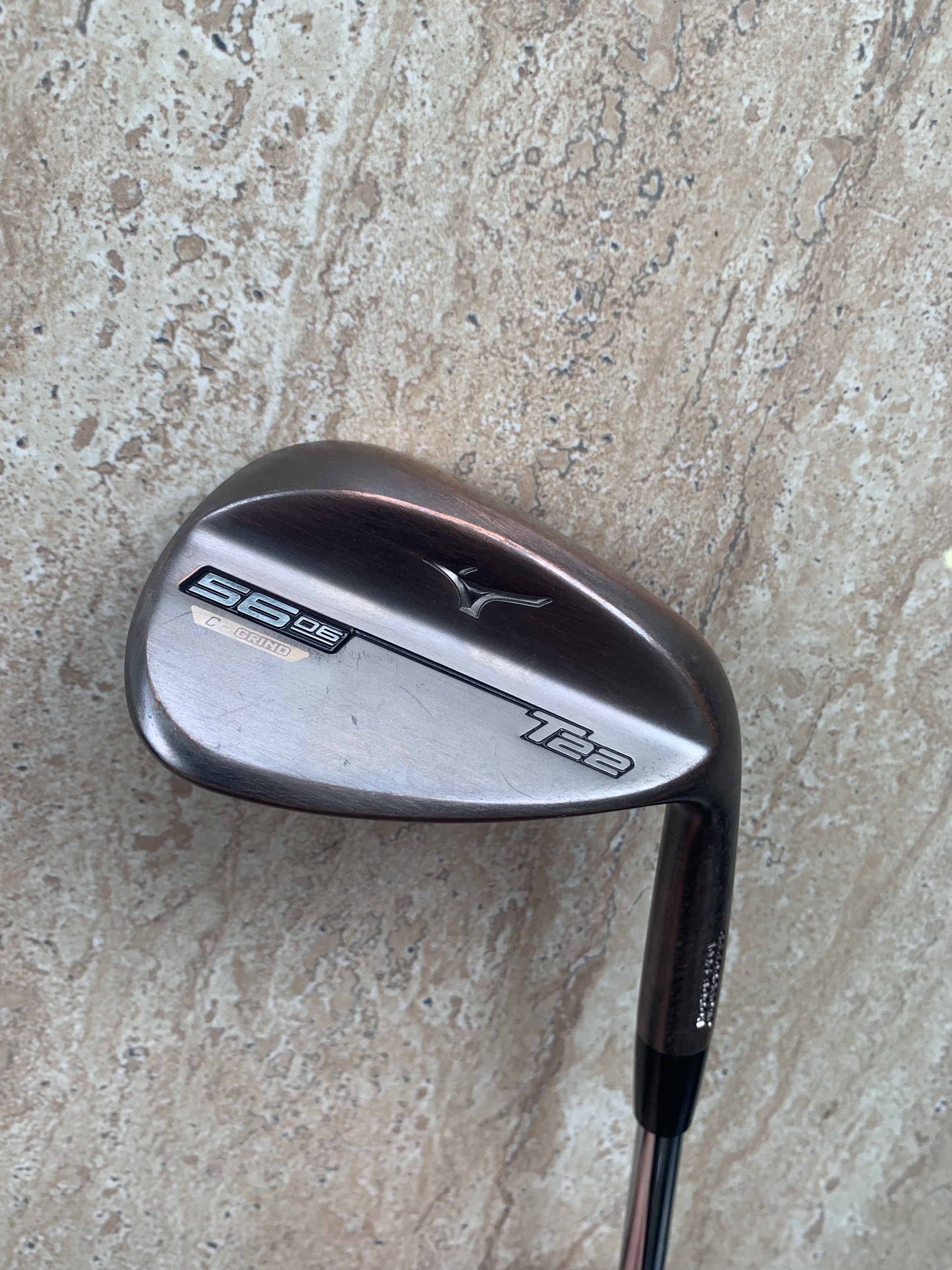 Gậy kỹ thuật chơi golf cũ - gậy wedge mizuno t22 copper 56-06 cũ secondhand 2nd - 5713