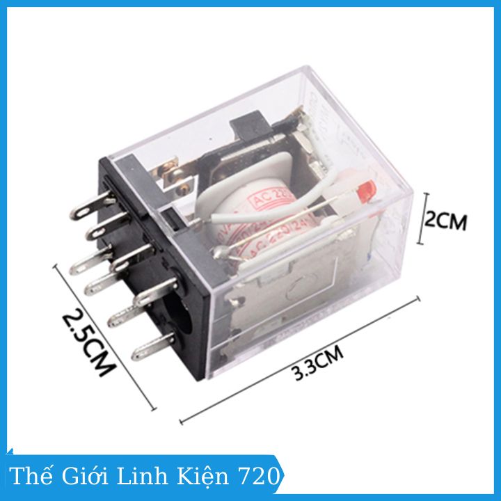 Relay Omron 220V-5A 8P