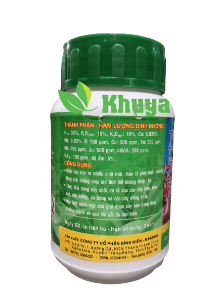 Phân bón lá Đầu Trâu MK 501 hủ 100gr Nảy chồi Ra lá