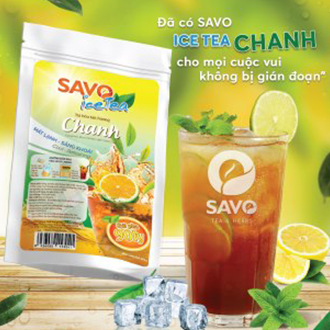 Trà Chanh Hòa Tan SAVO (Lemon Icetea) - Túi 800g