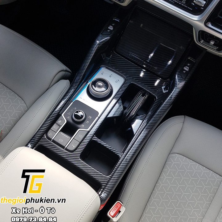 Ốp nội thất vân Carbon Kia Sorento 2021