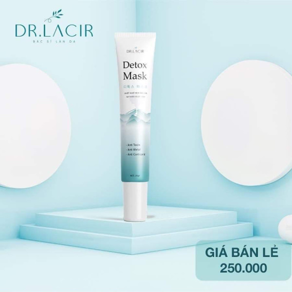 Detox Mask Mặt Nạ Thải Độc Da Dr Lacir 20gram