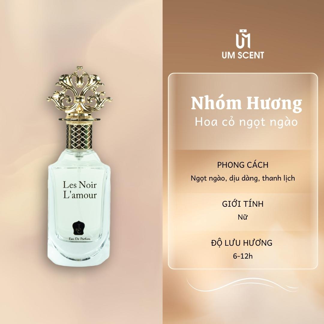 Nước Hoa Nữ Les Noir L'amour 100ml & 10ml