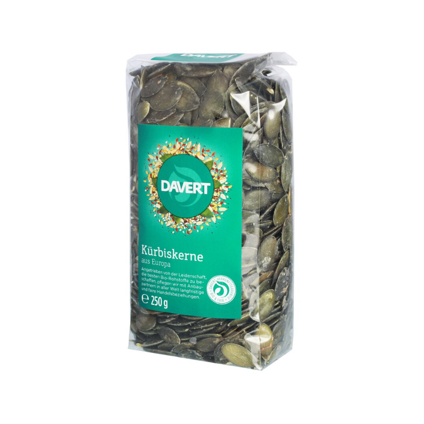Hạt bí hữu cơ davert 250gr
