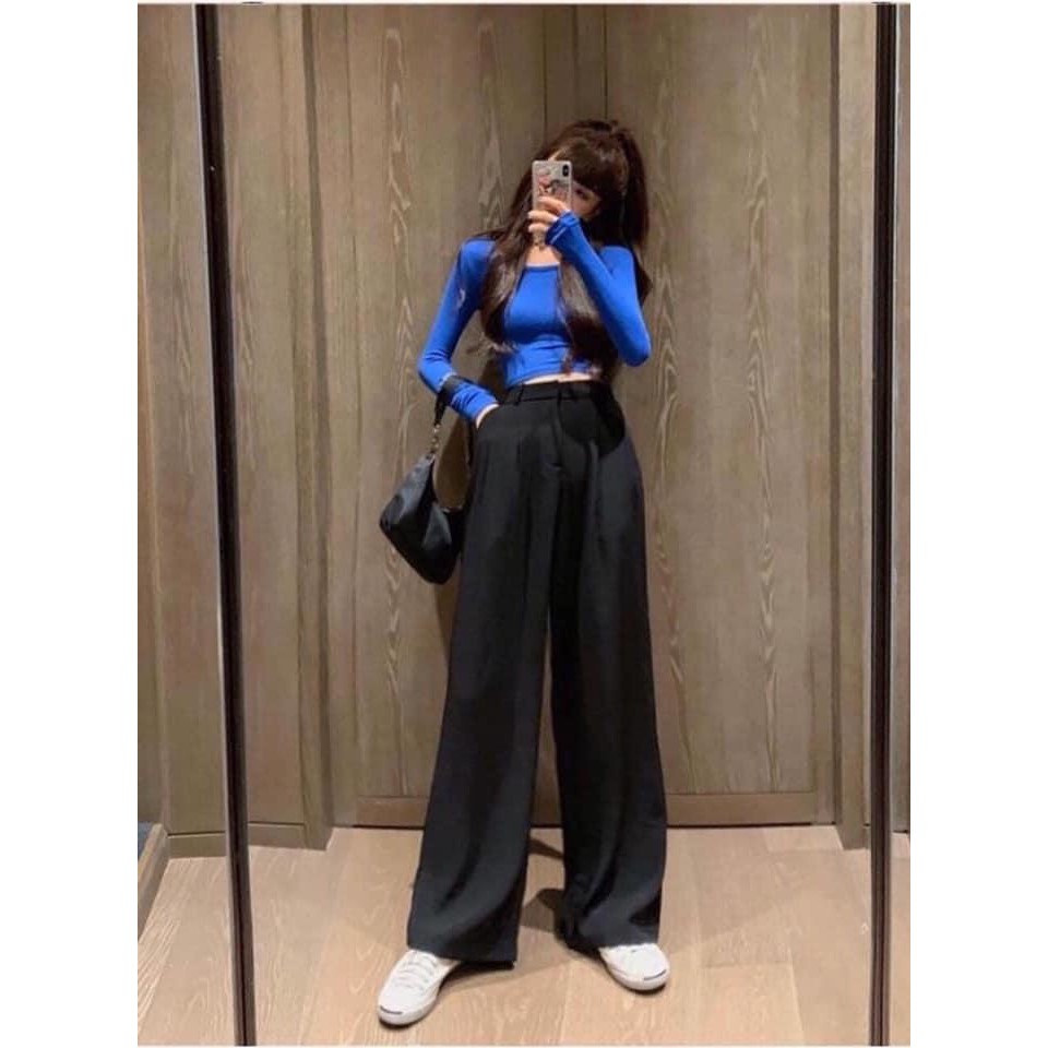 [25-27/4 Hoàn tiền 15%]Quần Ống Rộng Công Sở- Quần Culottes