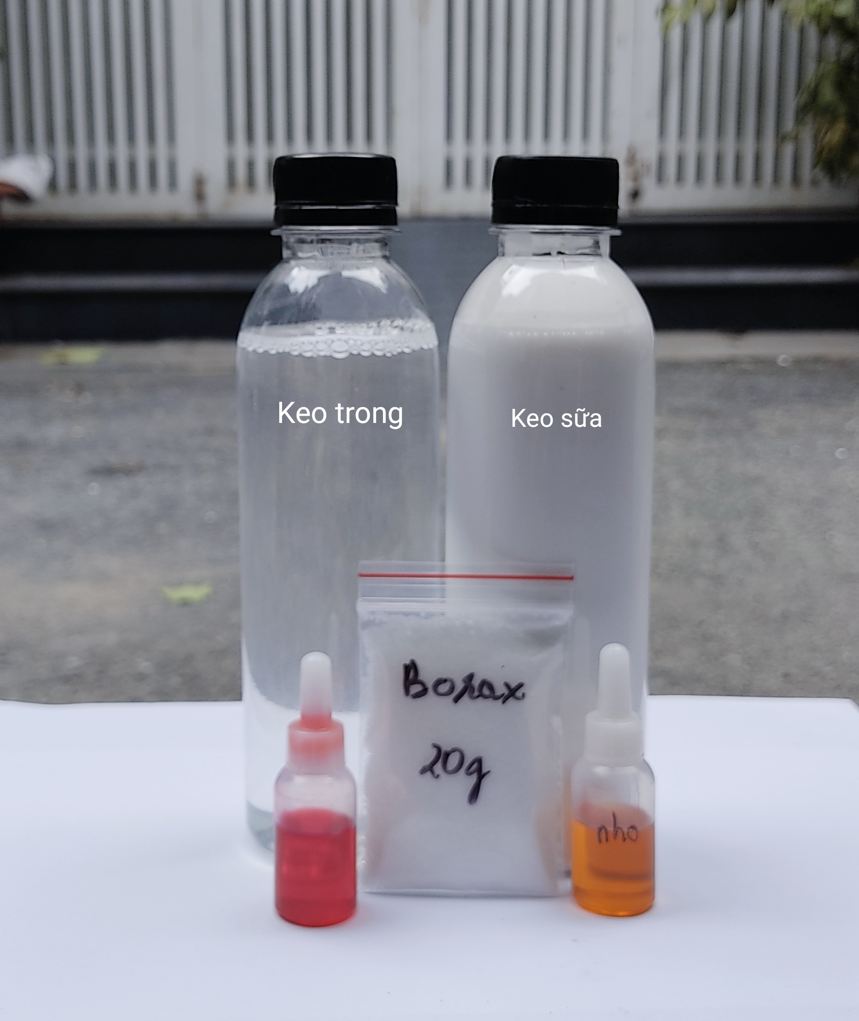 Bộ Kit Làm Slime cơ bản giá rẻ