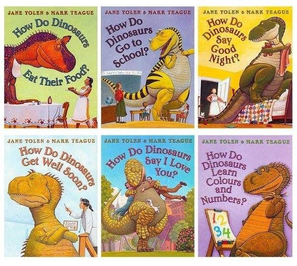 HOW DO DINOSAURS (6 quyển + file nghe )