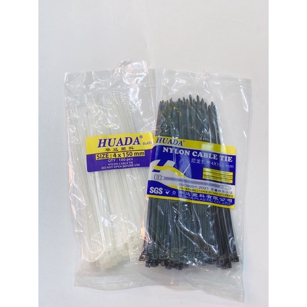 Bịt dây rút nhựa, dây thít nhựa 1tấc - 3tấc mỏng và dầy thông dùng