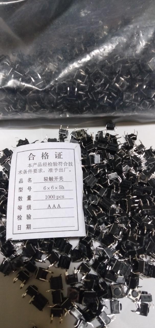 100 công tắc chíp 6x6x5- 4 chân