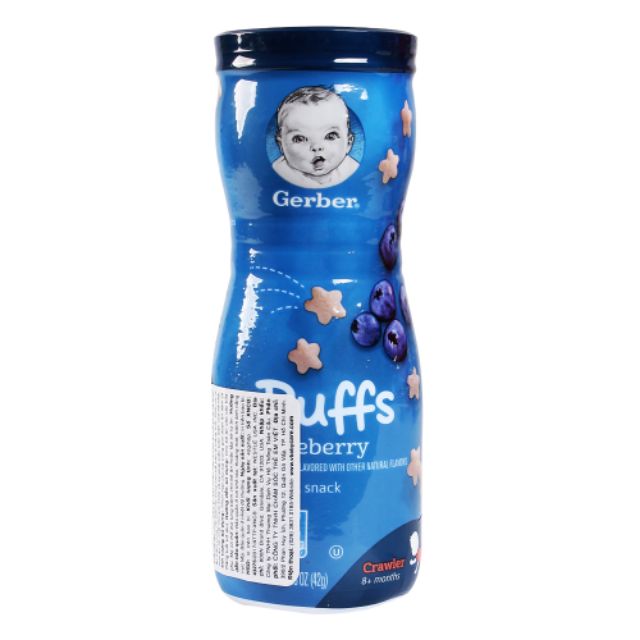 Bánh ăn dặm Gerber ( Mẫu Mới ) Date mới 10/2025