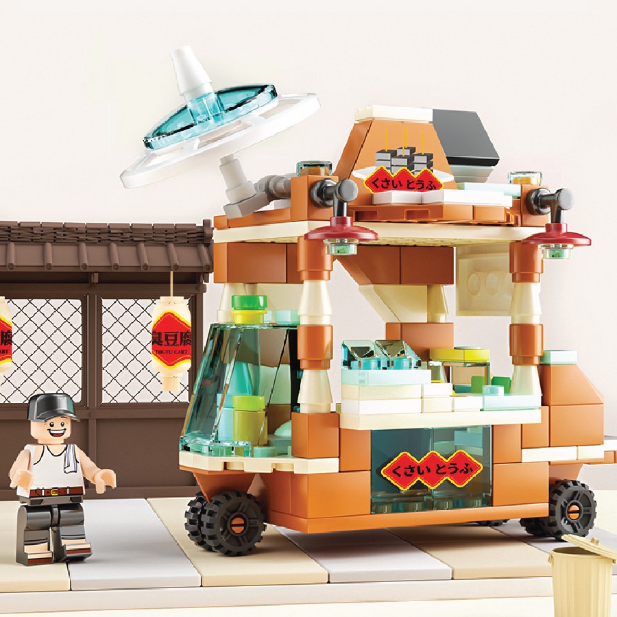 Đồ Chơi Lego - Lego Xe Đồ Ăn - Xe Lego
