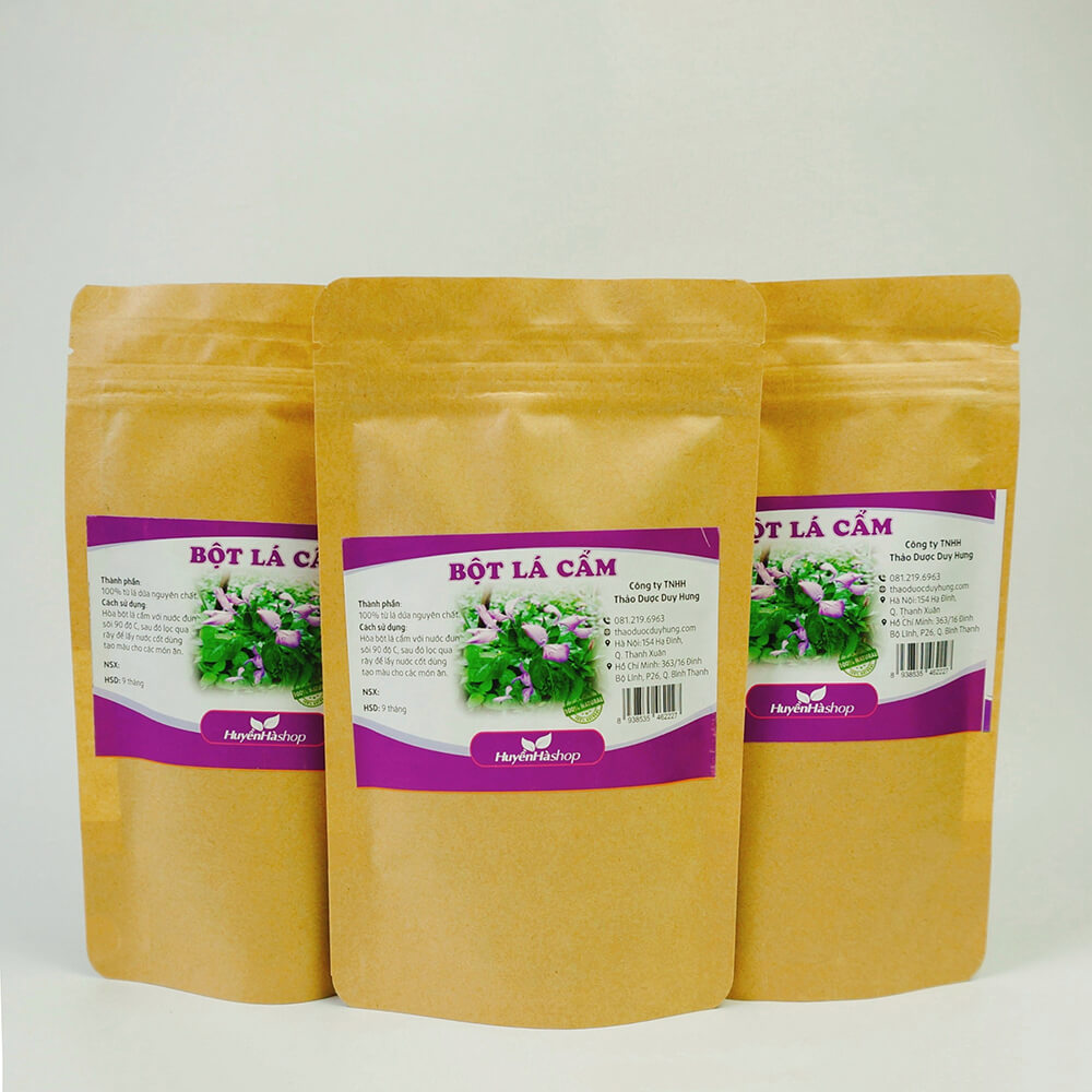 Bột lá cẩm nguyên chất - 50g