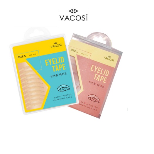 Hộp 500 miếng dán kích mí vacosi eyelid tape vm11