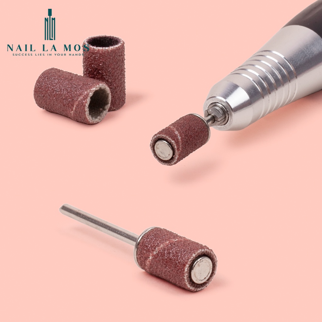 Set 15 đầu mài giấy nhám chuyên dụng cho dân làm móng
