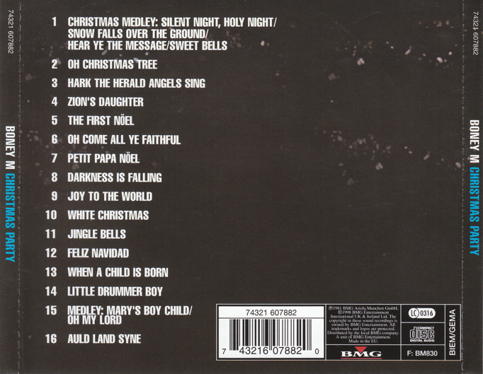 Boney M. - Christmas Party (1981)