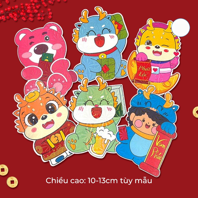 [CHỈ TẶNG KHÔNG BÁN] Combo 10 lì xì chúc tết năm 2024