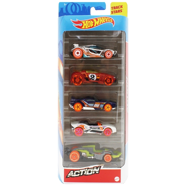 Bộ 5 Siêu Xe Hot Wheels 1806H - ACTION