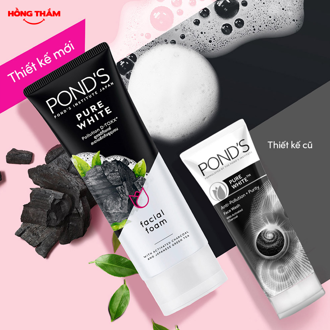 Sữa Rửa Mặt POND’S Trắng Da Tinh Khiết (100g) (hongthamshopcom)- SRM43